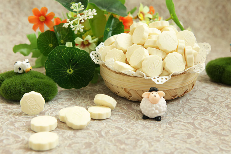 草原内蒙古特产雪原牛初乳奶贝雪原牌原味奶片150*2袋促销 原味*2