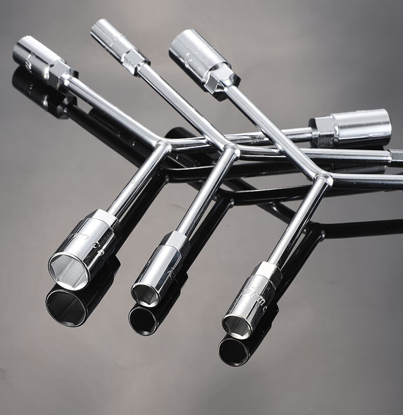 泽隆车品 三叉套筒扳手 y型外六角套筒板手 三角扳手轮胎摩托汽车修理