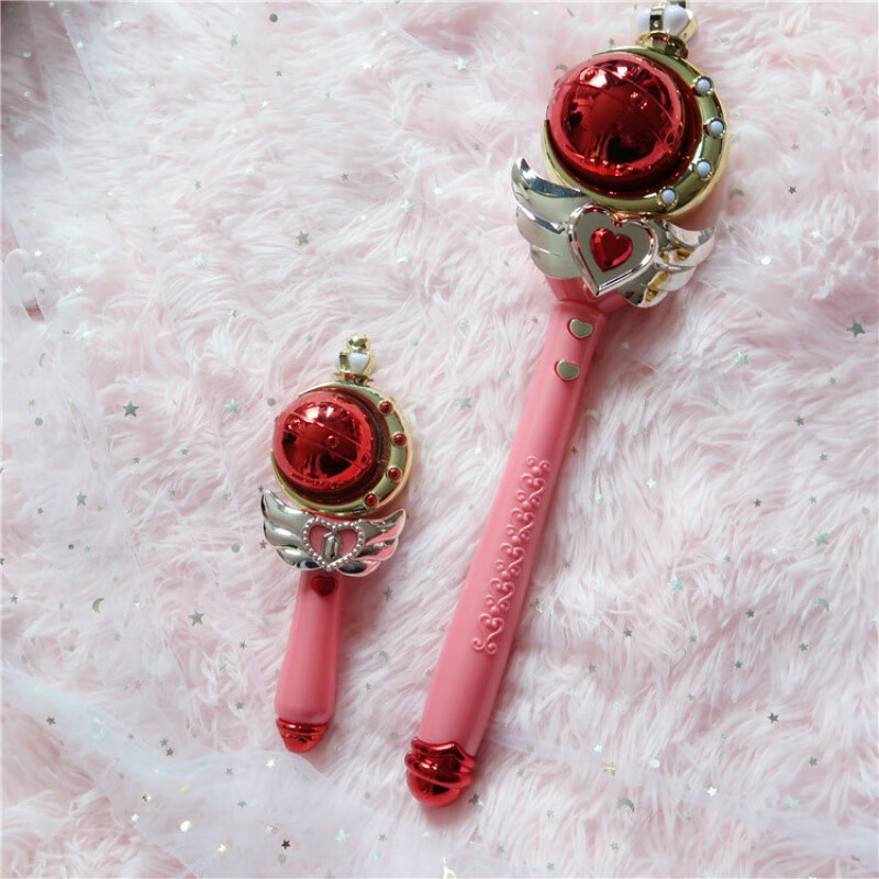 定制美少女战士水冰月巴啦啦小魔仙变身魔法棒拍照道具周边 小圆魔法
