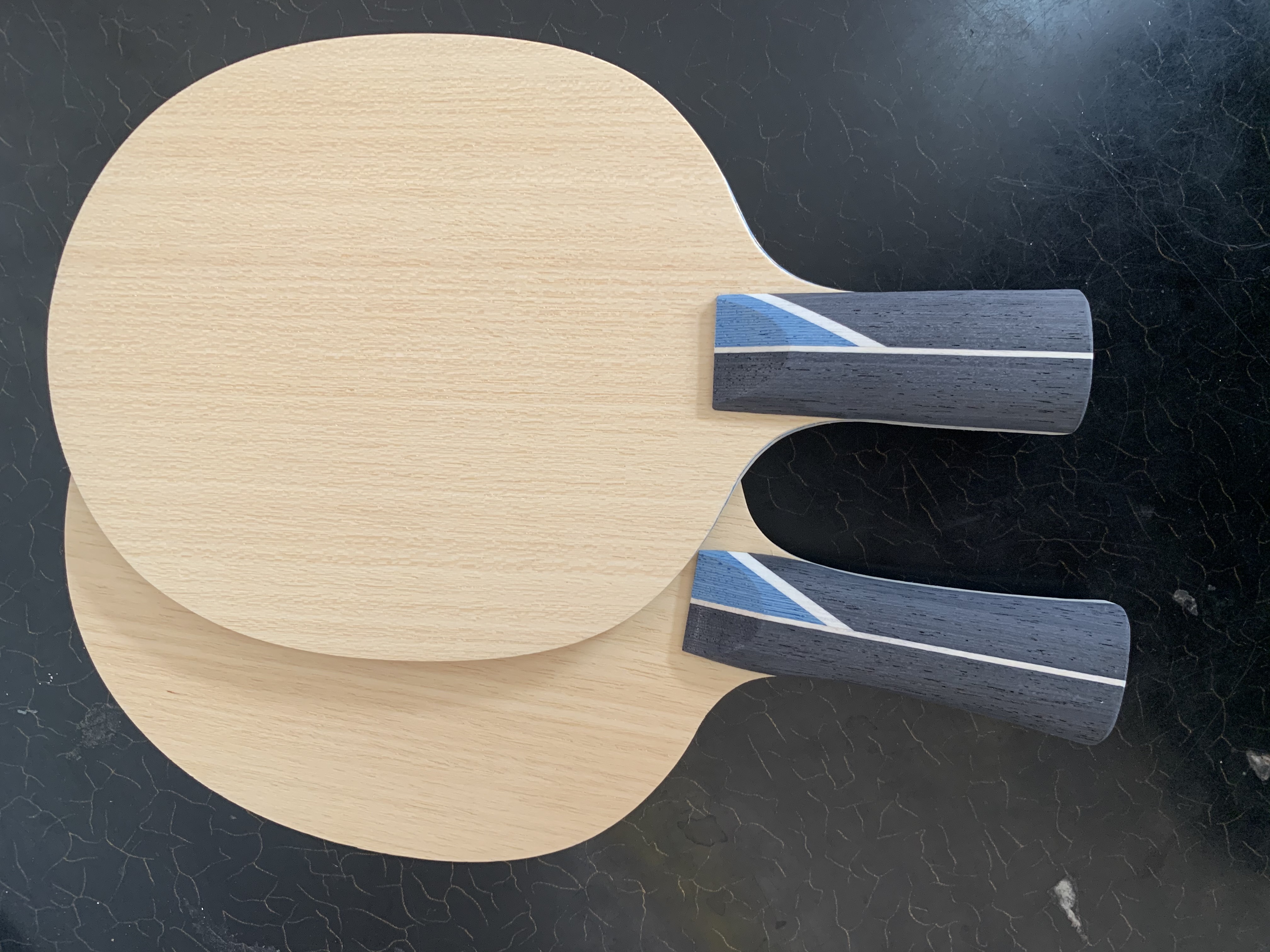 银河乒乓球碳素底板专业底板pro-01(外置alc蓝芳碳底板) pro-1直板