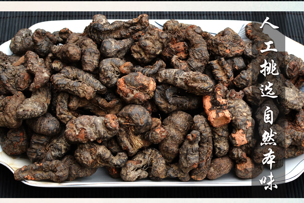 福曦堂拳参又名九牛造草河车中药材紫参刀剪药虾参地虾山虾回头参石蚕