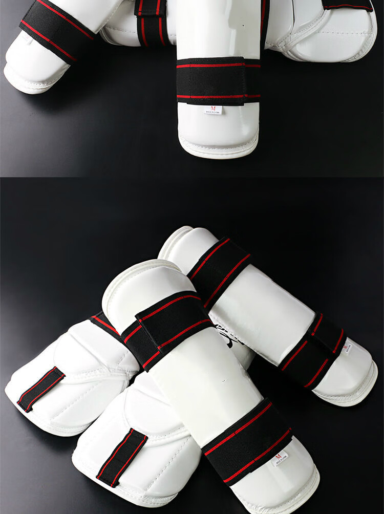 跆拳道护具加厚护臂护肘护腿护裆男女儿童比赛训练用具专业s号连肘