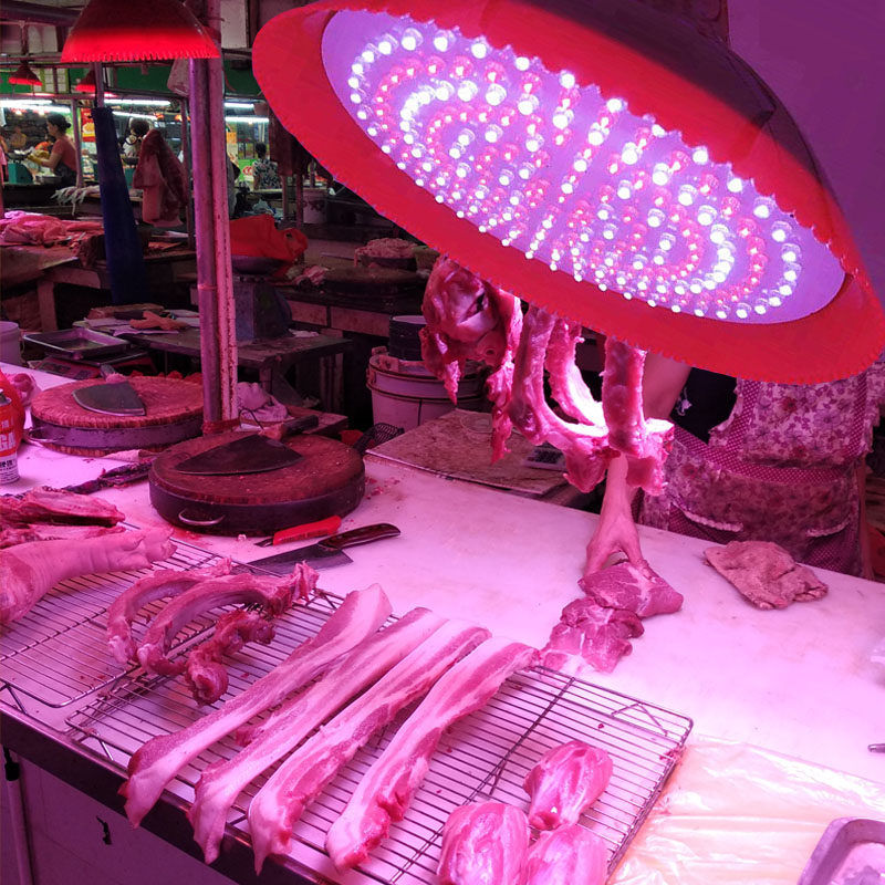 超亮led生鲜灯熟食灯猪肉灯超市水果灯摆摊照肉海鲜灯 卤菜灯 45w 猪