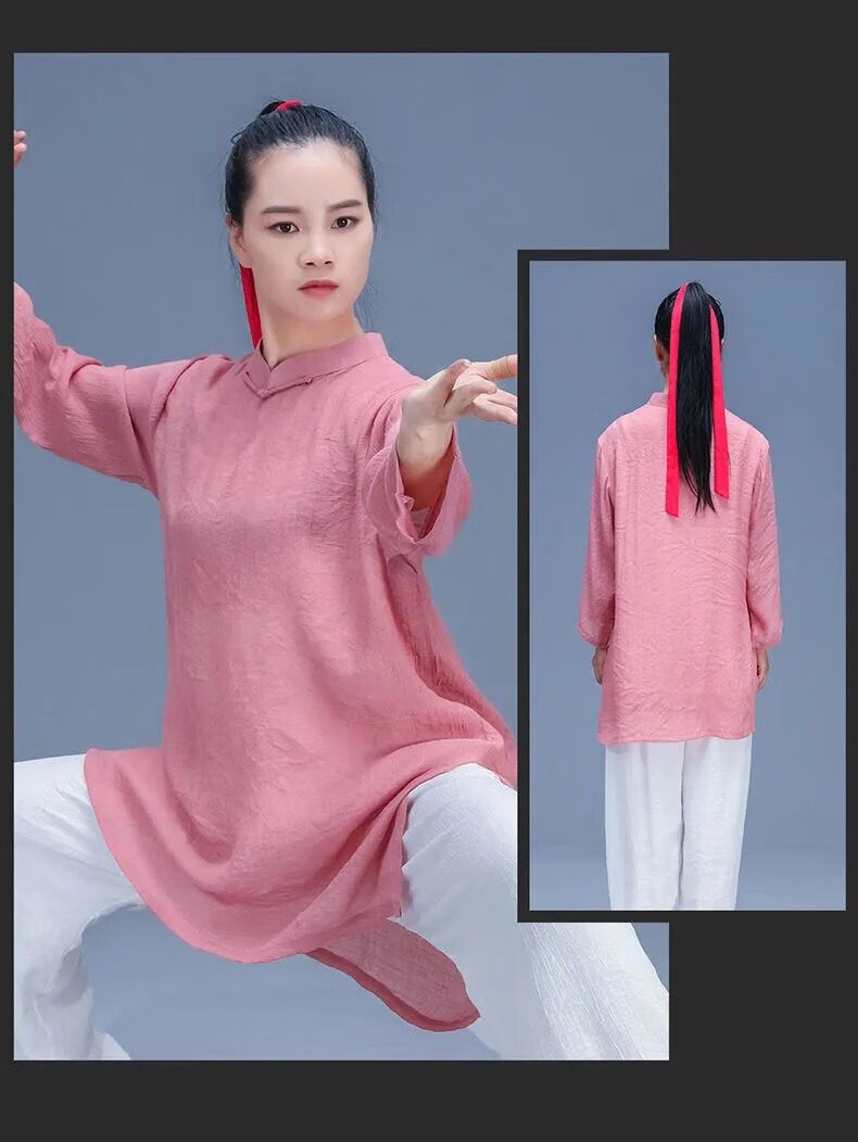 夏季女太极服上海服图片