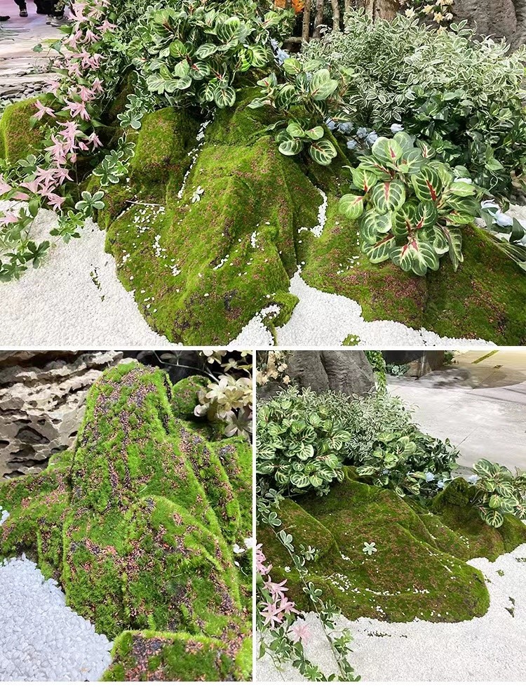 仿真草皮墙青草皮青苔diy人造草坪盆景草坪装饰造景盆景铺面场景橱窗