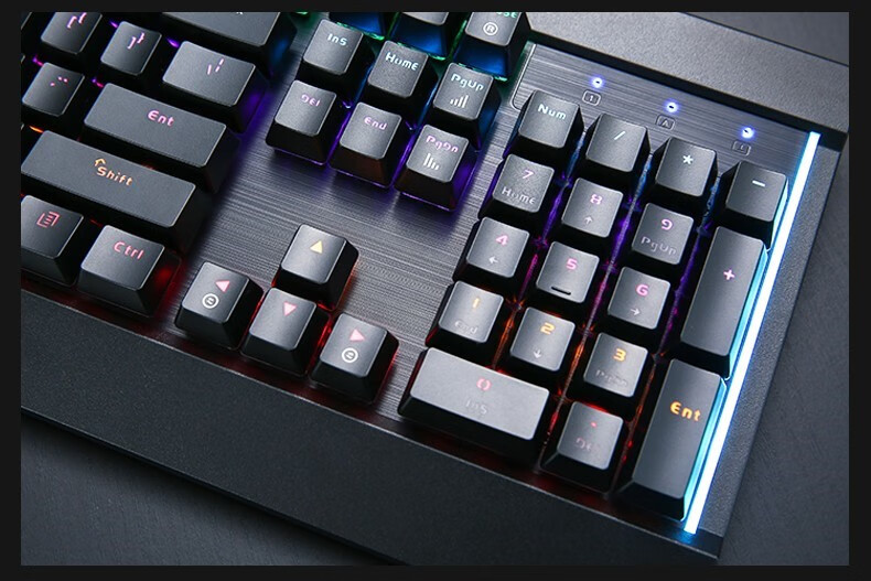 达尔优牧马人lk169机械键盘有线笔记本台式电脑通用吃鸡游戏青轴 lk