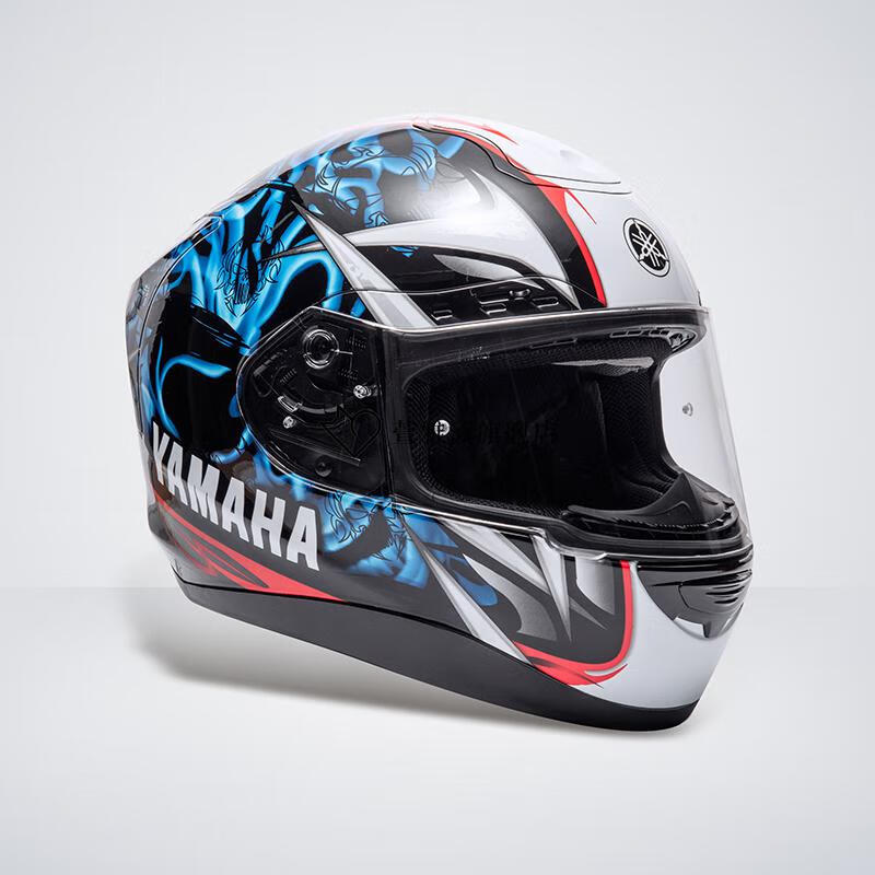 全新升级雅马哈头盔yamaha摩托车头盔全盔男女装电动机车双镜揭面盔