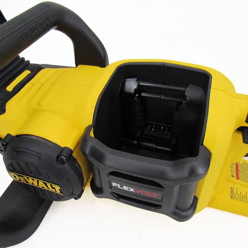 得伟16寸400mm锂电池充电式伐木锯链条锯dccs670大功率便携式大尺寸