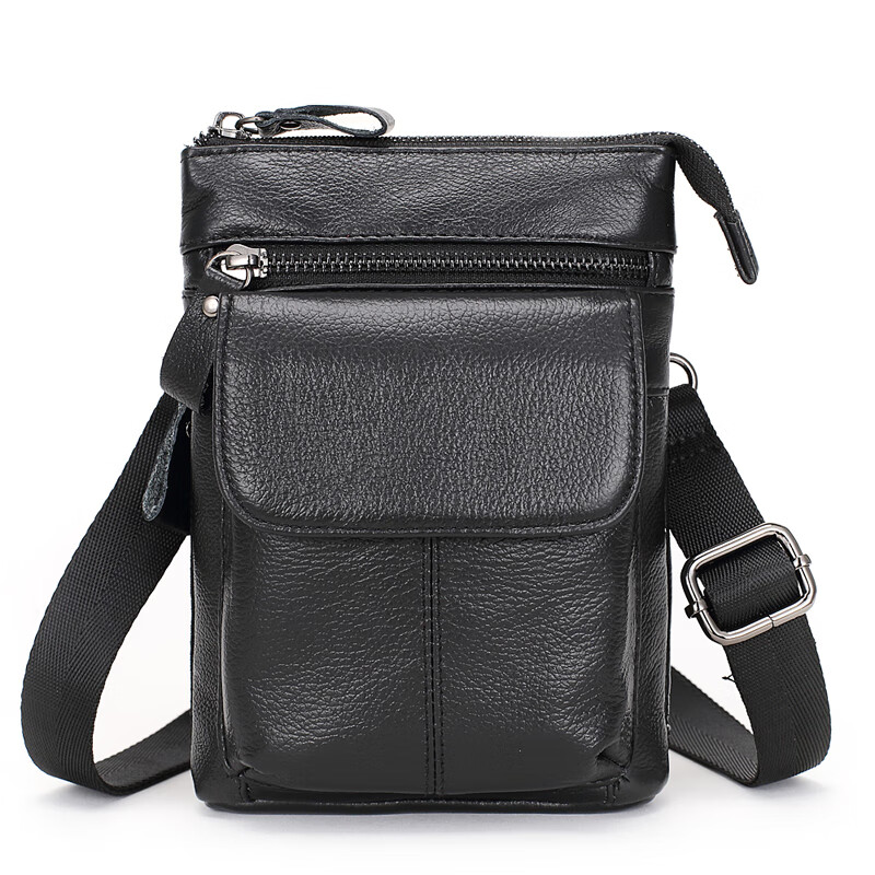 lourol手机腰包男穿皮带竖款多功能手机包包大容量潮黄色