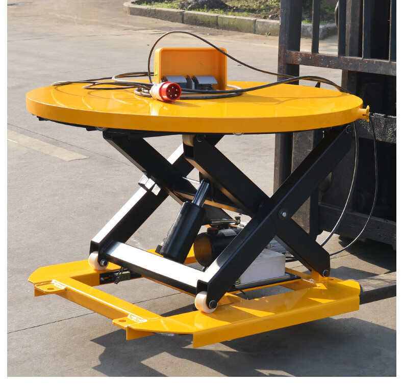 锐励relift电动液压升降平台旋转式圆形升降舞台伸缩式固定升降台升降