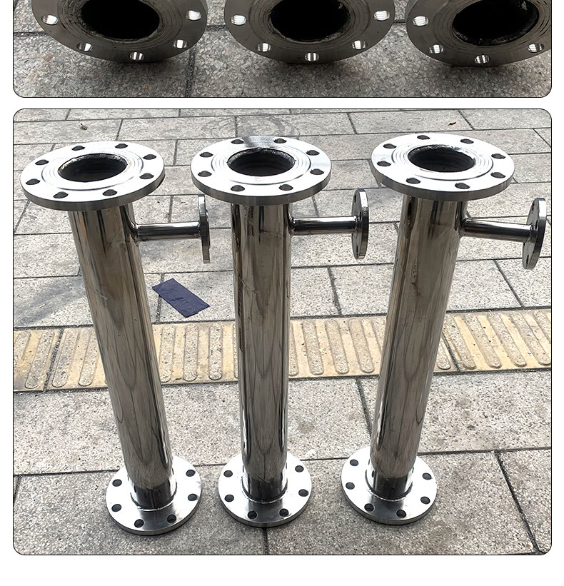 304不锈钢管道混合器静态管道混合器316不锈钢加药管道混合器dn300