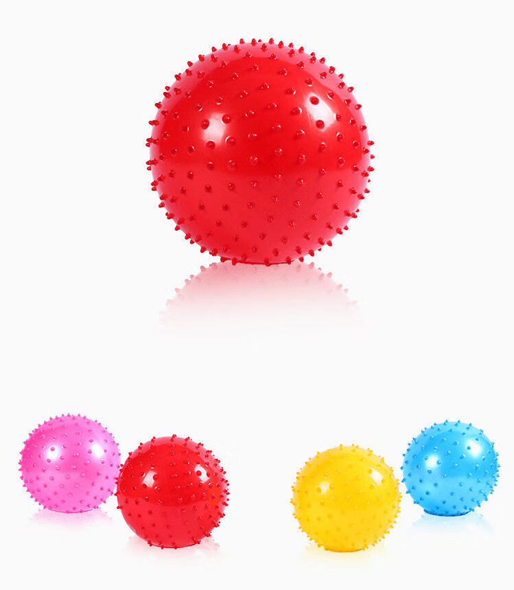 皮球玩具球玩具 宝宝按摩球手抓球 儿童充气球类玩具 宝宝玩具球 西瓜