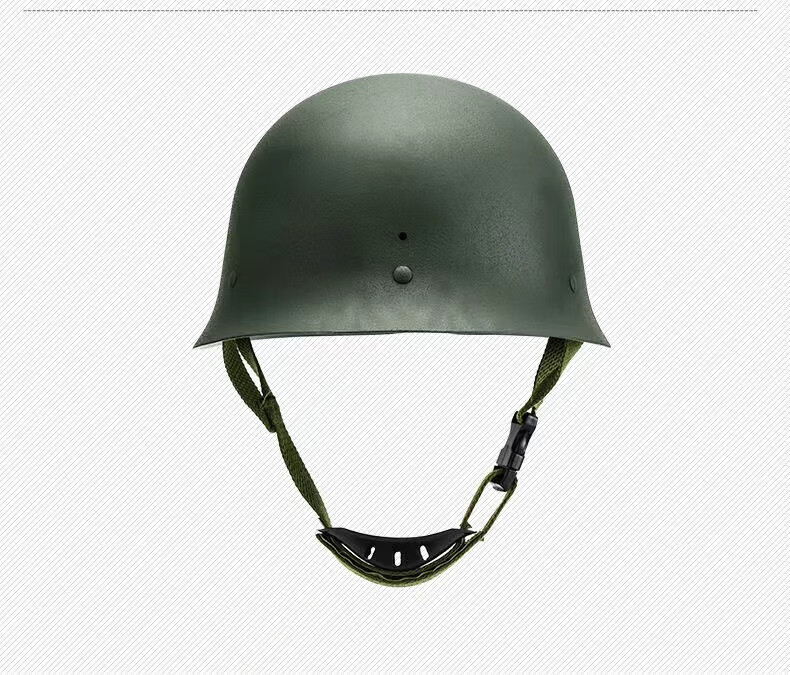 重型gk80式钢盔防弹头盔战术训练防爆盔摩托车骑行盔老式越战钢盔 式