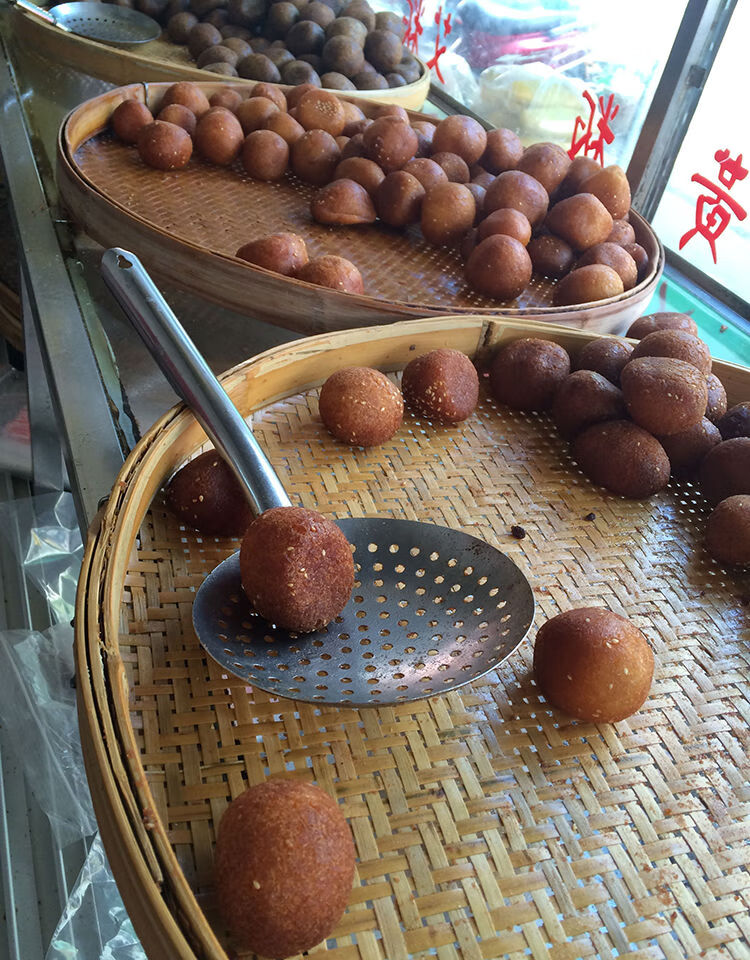 煎堆500g梅州客家特产煎粄油炸食品炸圆子煎圆子金团年货零食 3口味各