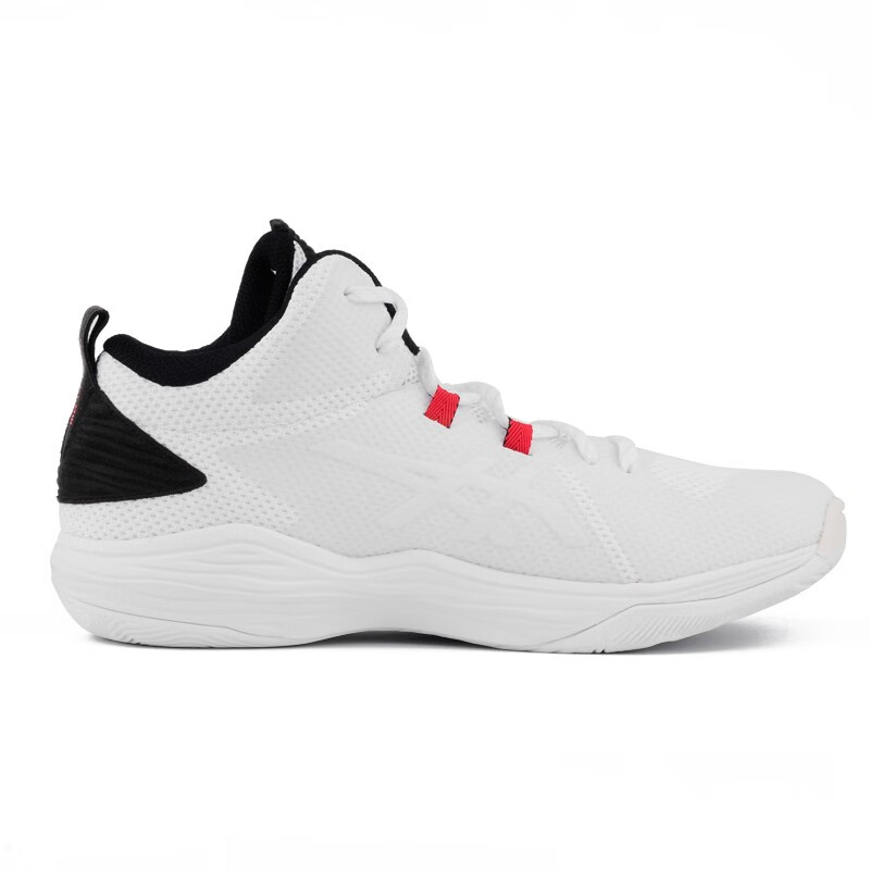 亚瑟士asics篮球鞋男款novaflow缓震篮球鞋1063a0281063a028101白色