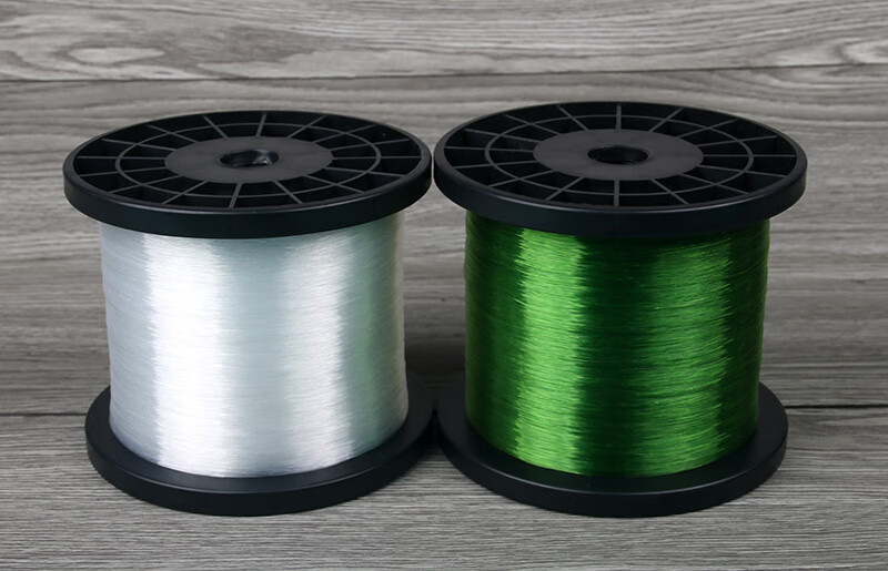 织网高强度尼龙线拉力编织线织网线钓鱼撒网 白色进口单丝线【1斤装】