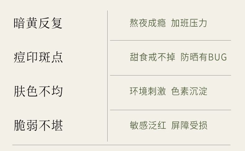 谷雨稳白大精华美白精华液淡斑改善黯沉提亮肤色男女礼物送女友 光感精华15ml