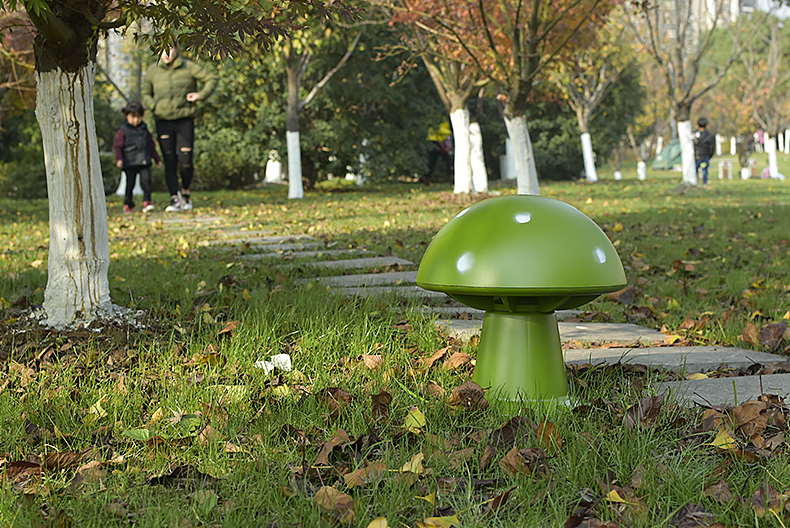 室外草坪草地音响景观园林仿真防水喇叭户外公园石头音箱假山蘑菇广播