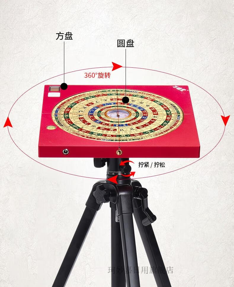 坟墓全自动风水罗盘图片