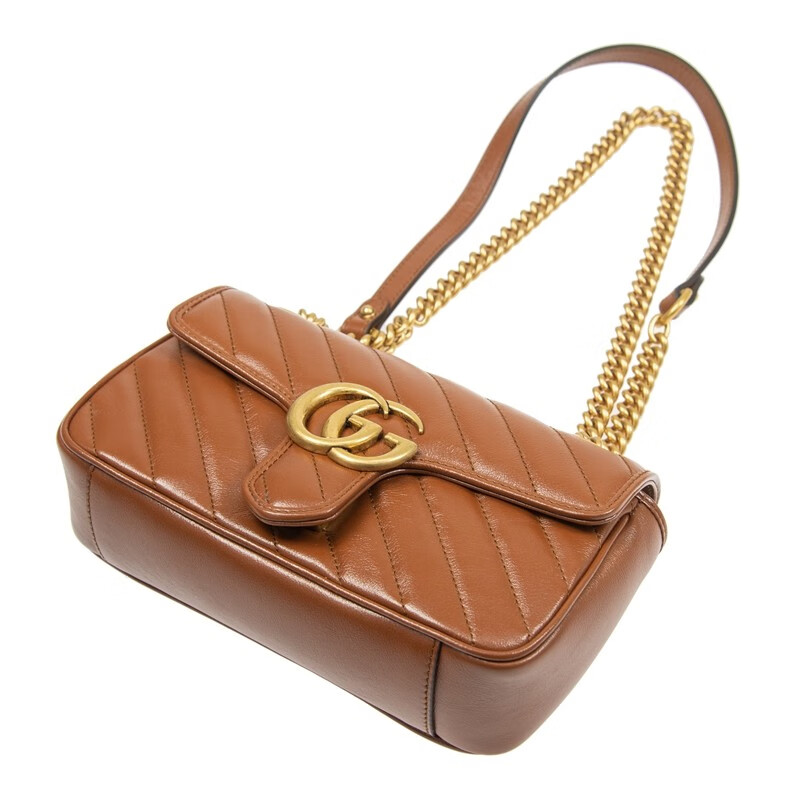 gucci古驰 女包 gg marmont系列绗缝迷你斜挎包 单肩包 446744 446744