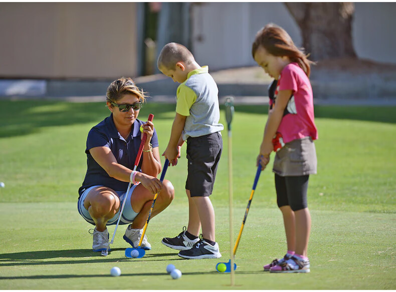 高尔夫推杆可打真球超大打击面儿童高尔夫球杆男女童推杆初学练习杆jr