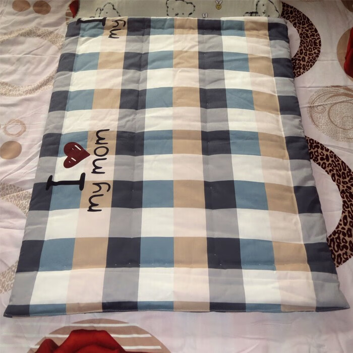 荣淘 定做可洗婴儿童棉质小褥子女性生理期月经期床垫大姨妈 灰色