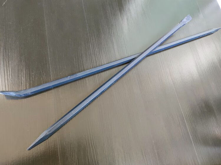 碳钢六角撬棍小撬棍撬杠撬棒两用扁弯撬移一头方尖破碎开凿60cm19mm