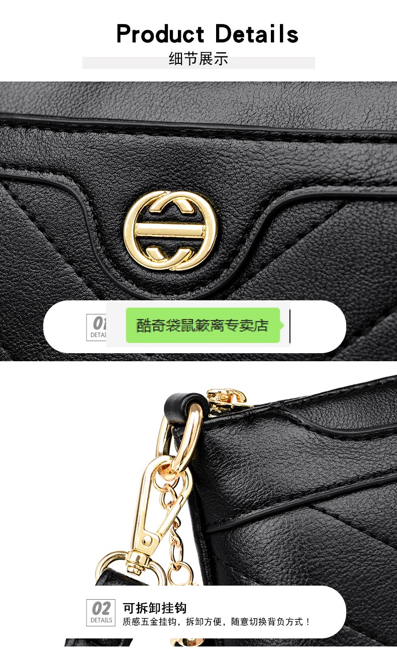 cleverketch新品ck女包小包包女包新款中年妈妈百搭单肩斜挎包老年人