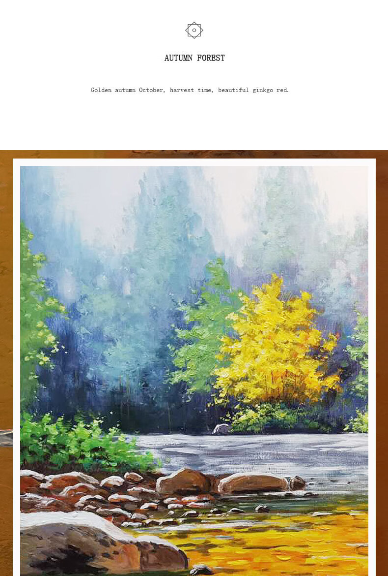 匠心纯手绘普瑞德斯客厅挂画定制装饰画风景油画背景墙画现代壁画餐厅