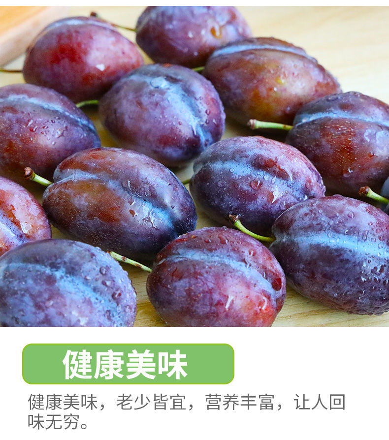 新疆西梅女神果水果李子 2500g【5斤家庭分享装】【图片 价格 品牌