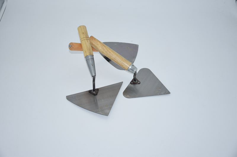 千团精工 适用砌墙工具三角铲尖大铲子瓦工刀砌砖东北大铲桃形铲砖刀