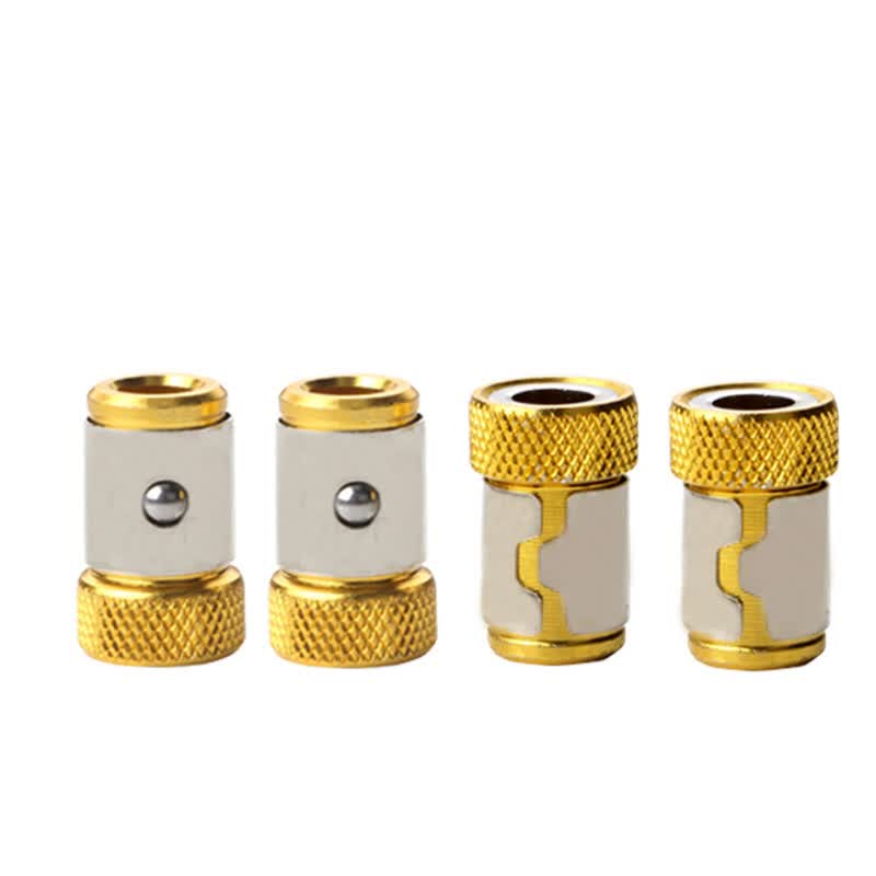 睿爸 批头加磁环强力批咀充磁圈金属螺丝刀头加磁定位通用磁圈钢套