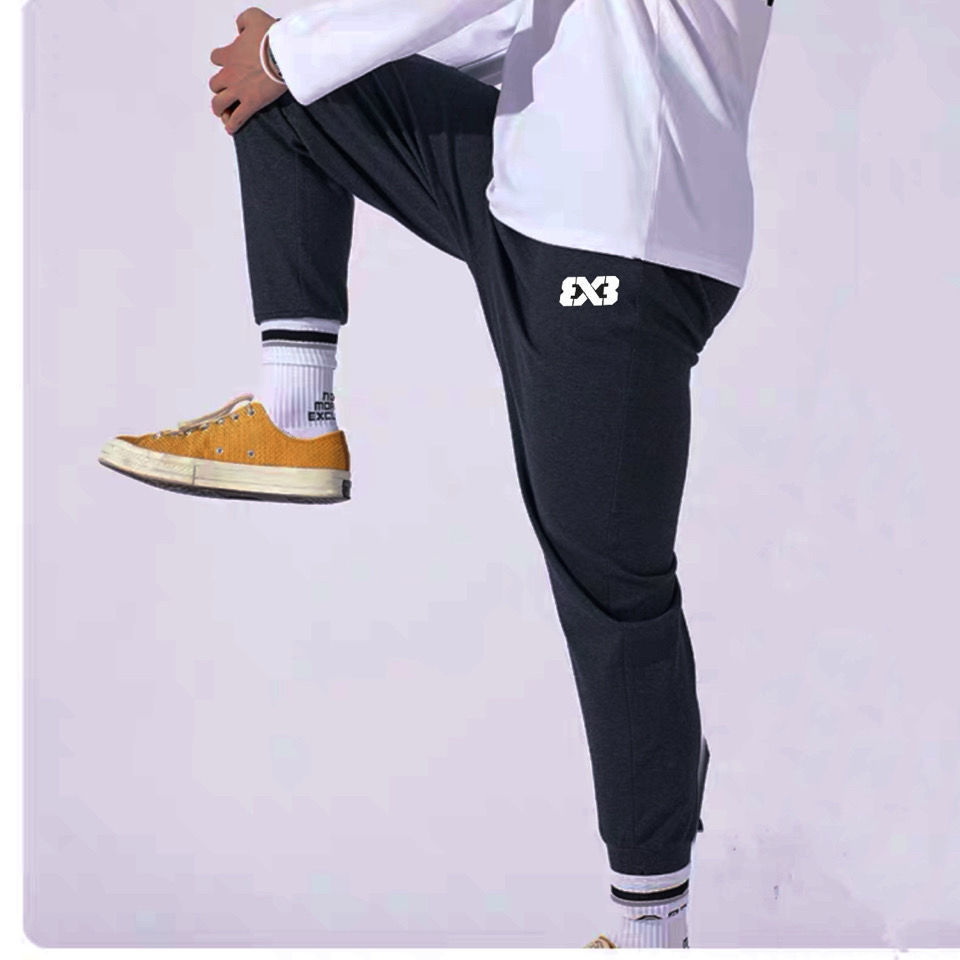 耐克路人王3x3篮球裤男大码美式训练裤学生运动长裤棉宽松扎袜卫裤子