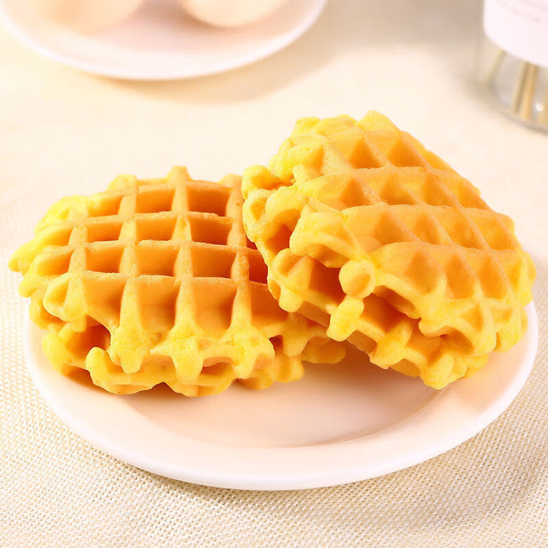 淘格华夫整箱食早餐小吃面包速食懒人休闲食品小圆饼500g华夫蛋糕400g