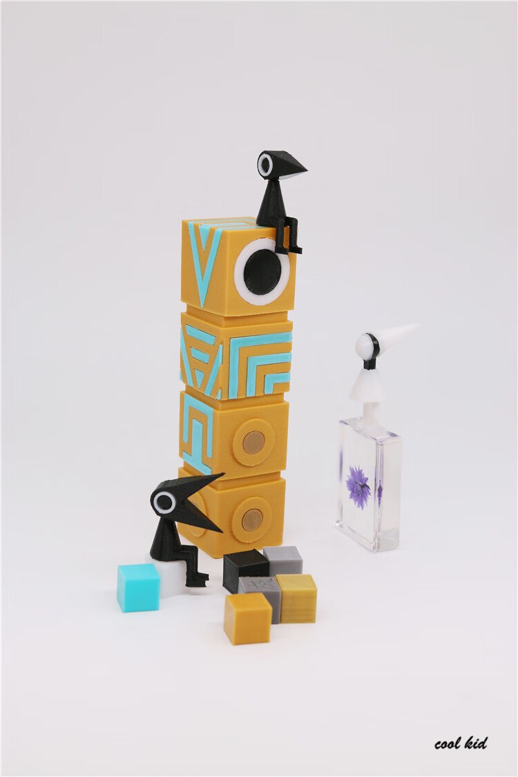 纪念碑谷周边图腾门腾可分合纪念碑谷周边艾达乌鸦萝尔女儿模型支持