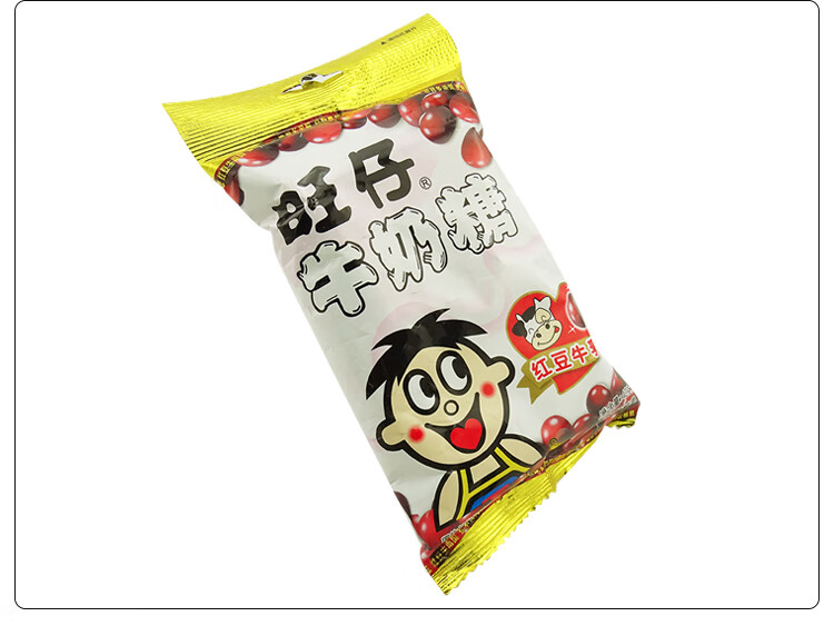 旺旺旺仔牛奶糖42g包装新年儿童糖果 婚庆回礼喜糖休闲办公零嘴 (薄荷