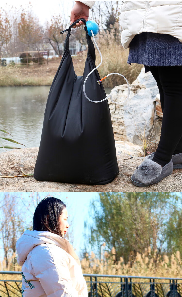 活鱼袋冲氧加厚便携手提装鱼袋钓鱼水产运输乾坤袋折叠防水鱼护包