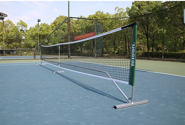 teloon天龙网球网架便携式移动网球架两种规格3m6m宽度3米