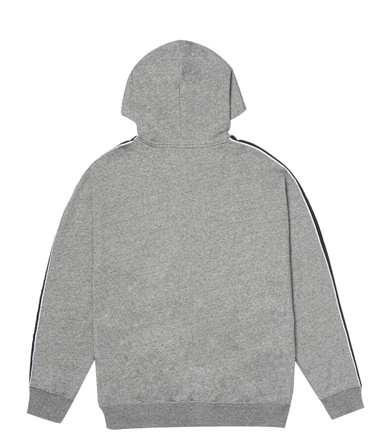 champion冠军2020秋冬新款男式潮牌侧袖串标logo袋鼠口袋连帽卫衣 深