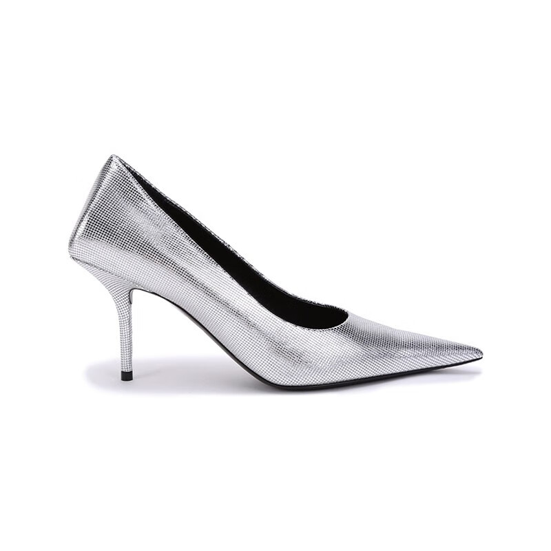 女鞋 巴黎世家 balenciaga 女士皮革尖头高跟鞋 572879 wbb20 8100