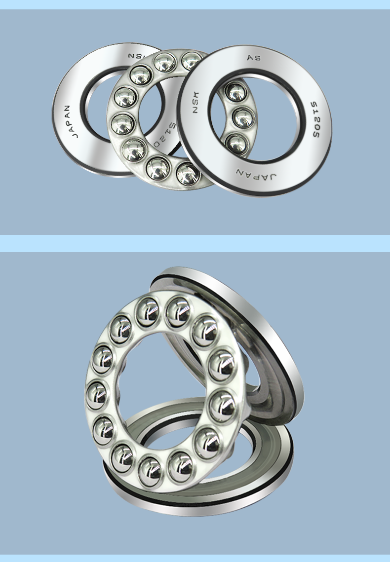 nsk进口平面压力球轴承51200512015120251203512045120551201