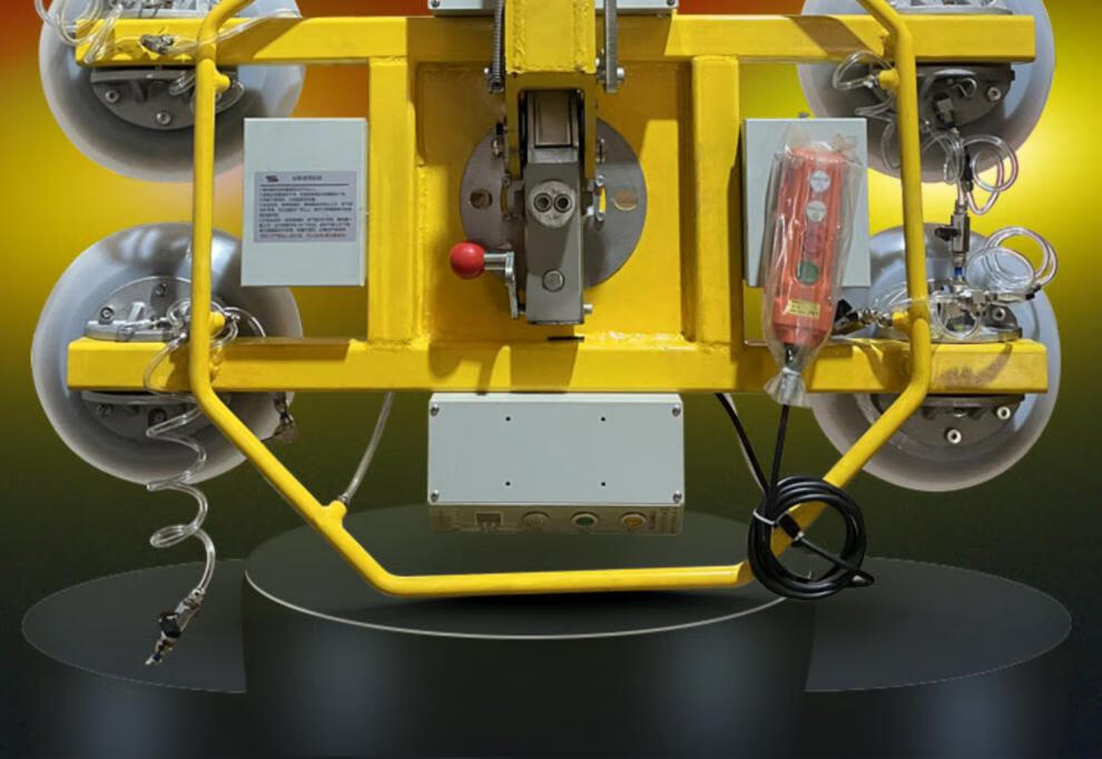 电动玻璃吸盘真空吸盘吊具气动翻转安装起重机大型幕墙玻璃吸吊机轻便