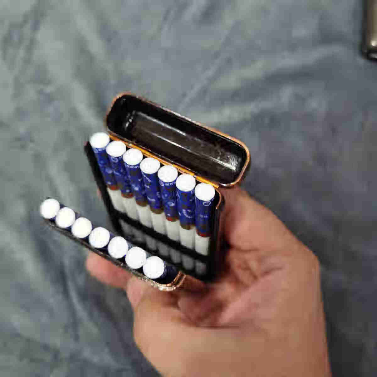 【特价处理】高端轻奢涵酷新款复古三开烟盒伯明翰浴血黑帮谢比尔同款