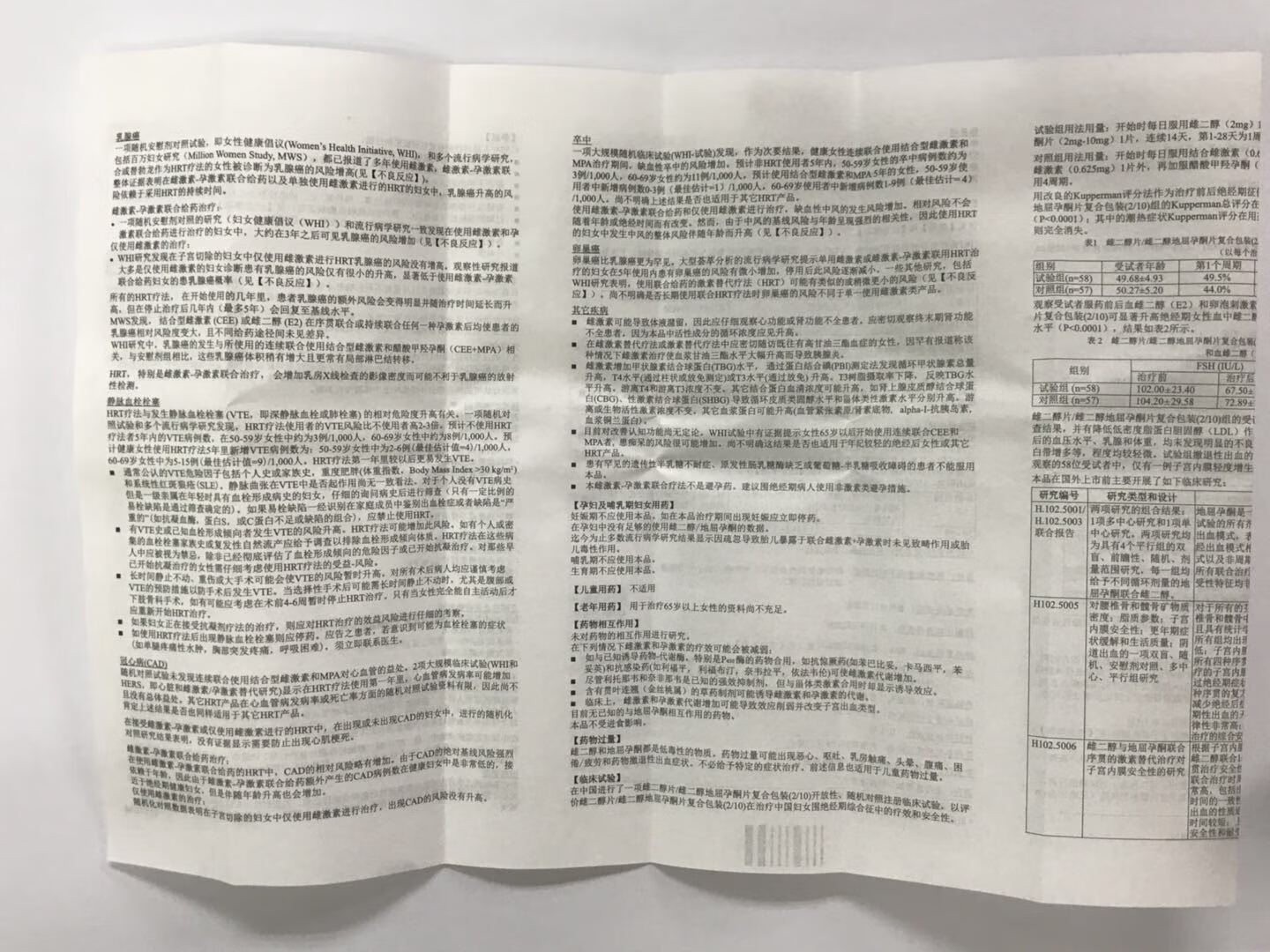 芬吗通 雌二醇片/雌二醇地屈孕酮片复合包装 2mg:10mg*28片(绝经引起