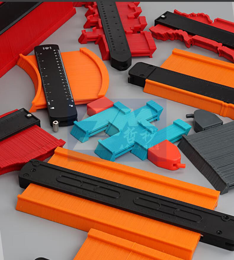 万能取型神器多功能取型器异性弧度仿形尺木工轮廓规大号加长加深取样