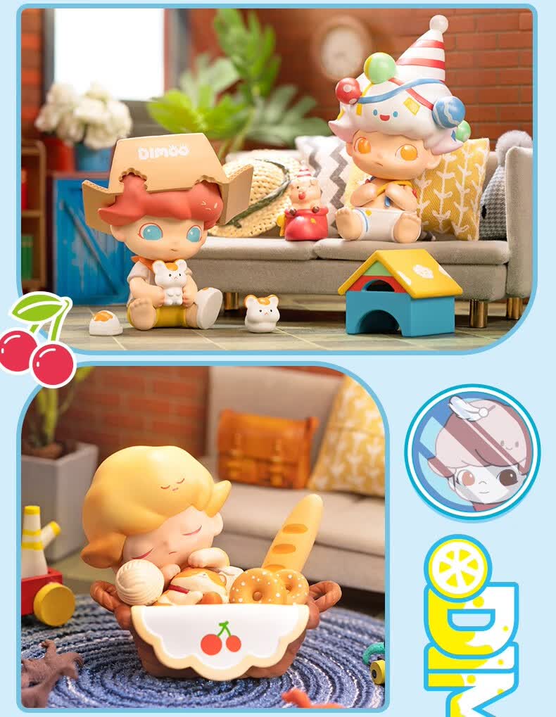 包邮dimoo宠物度假系列盲盒popmart泡泡玛特手办玩具潮玩公仔正确版本