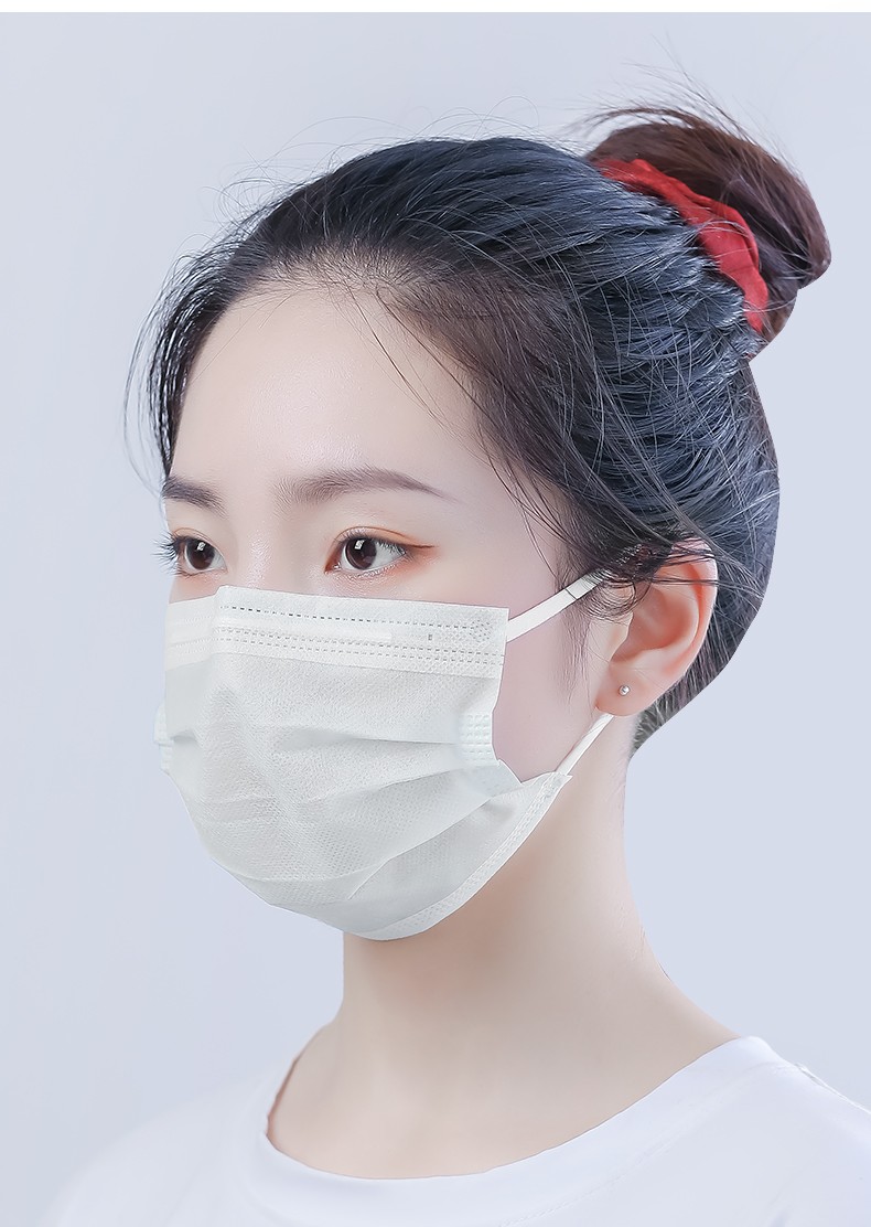 一次性口罩夏季轻薄款透气防晒一二层两层独立包装夏天不勒耳宽带口罩