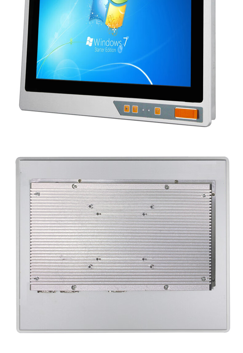 屏防尘工业触摸屏壁挂嵌入式plc组态自动化电容触控一体机156英寸电容