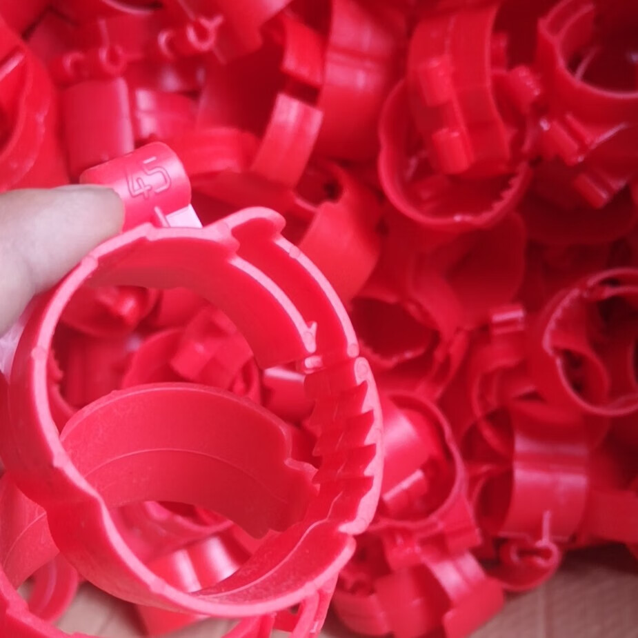 中央空调管卡铜管固定卡管扣丝杆秒卡扣子尼龙吊卡铜管吊码卡扣50红40