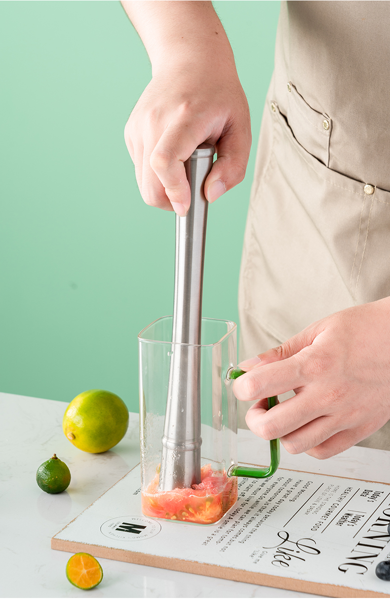 雪克杯碎冰锤柠檬捣汁棒冰锤调酒工具捣碎棒水果锤碎冰锤碎冰棒雪克杯